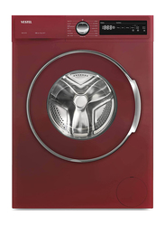 Vestel 8 Kg 1200 RPM Steam Function Front Load Washing Machine, Maroon
