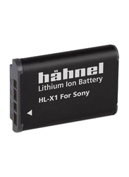 Hahnel HL X1 Replacement Battery with 1170mAh, 3.6V, 4.2Wh for Sony NP-BX1 Battery, Black