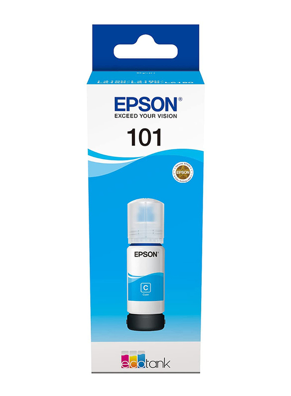 Epson 101 EcoTank Cyan Ink Bottle, 70ml