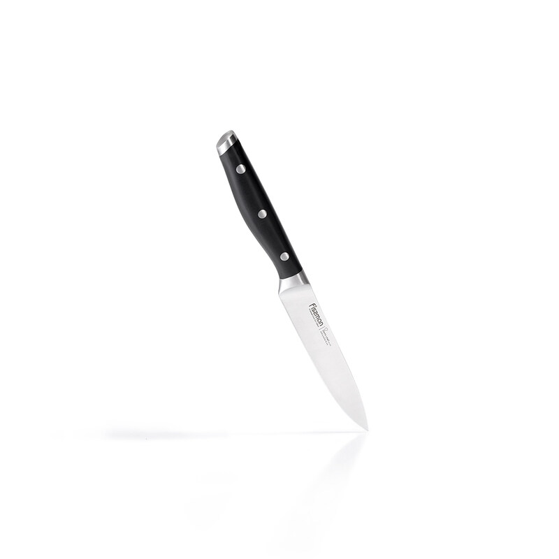 

Fissman 4-inch Stainless Steel Demi Chef Utility Knife, Silver/Black