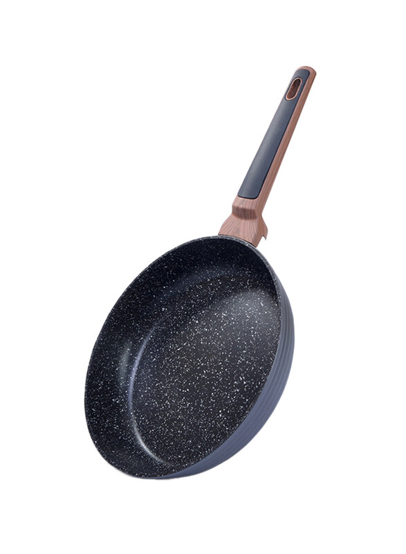 

Fissman 20cm Diamond Aluminium Frying Pan, 4301, 38x4.8x20, Black