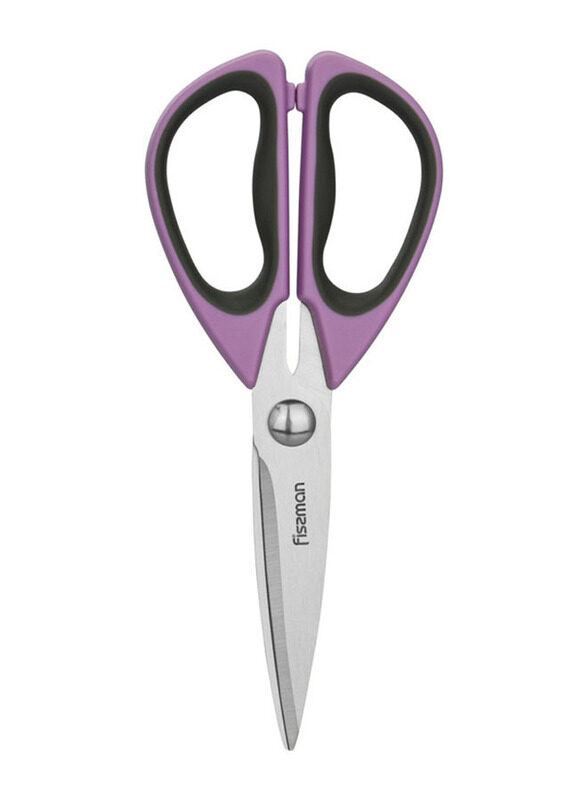 

Fissman 20cm Kitchen Scissors, Purple/Silver