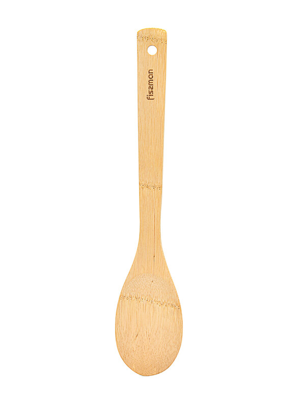 

Fissman 30cm Bamboo Serving Spoon, Brown