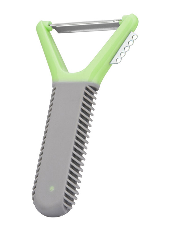 

Fissman 13cm Multi-Function Stainless Steel Y-Shaped Peeler, Green