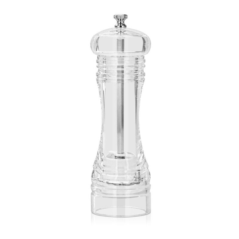 

Fissman Acrylic Body Salt & Pepper Mill with Ceramic Grinder, 16cm, Clear