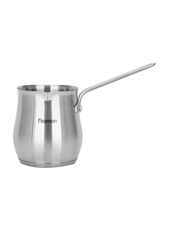 

Fissman 530ml Stainless Steel Coffee Pot With Induction Bottom, Silver