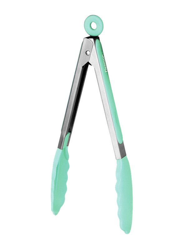 

Fissman 23cm Kitchen Tongs with Handle, Mint