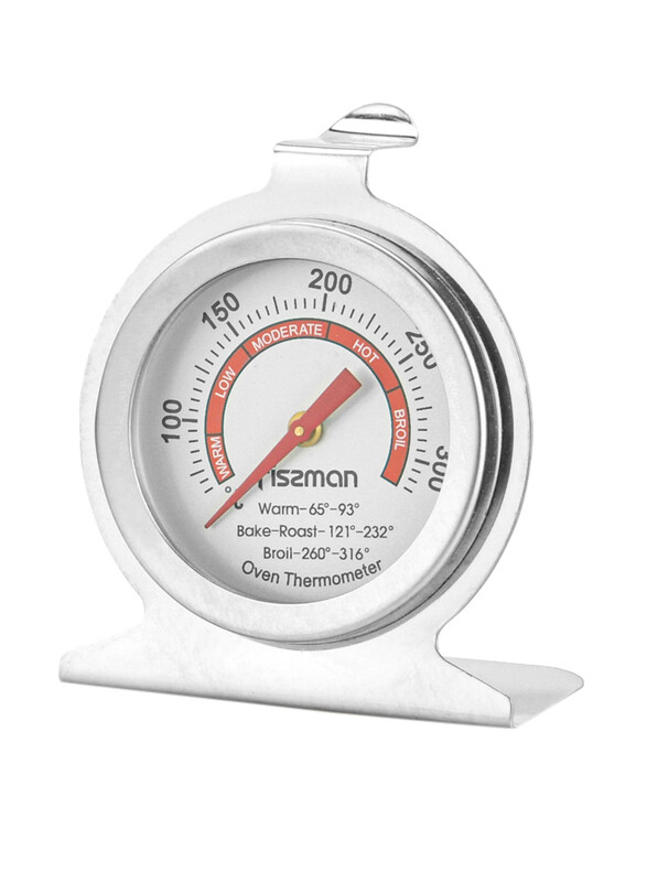 

Fissman 30-300C Stainless Steel Oven Thermometer, White