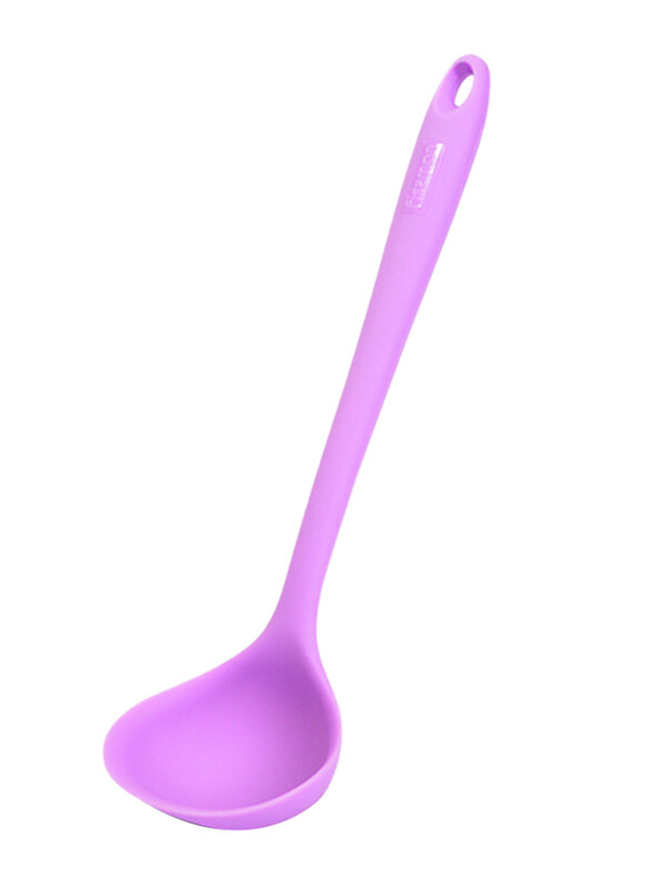 

Fissman 29 cm Silicone Soup Ladle Iris Series, Pink