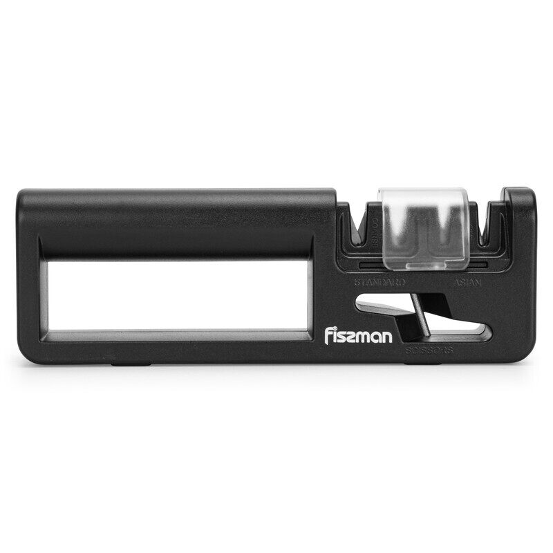 

Fissman Tungsten Carbide Knife Sharpener, 12952, Silver/Black
