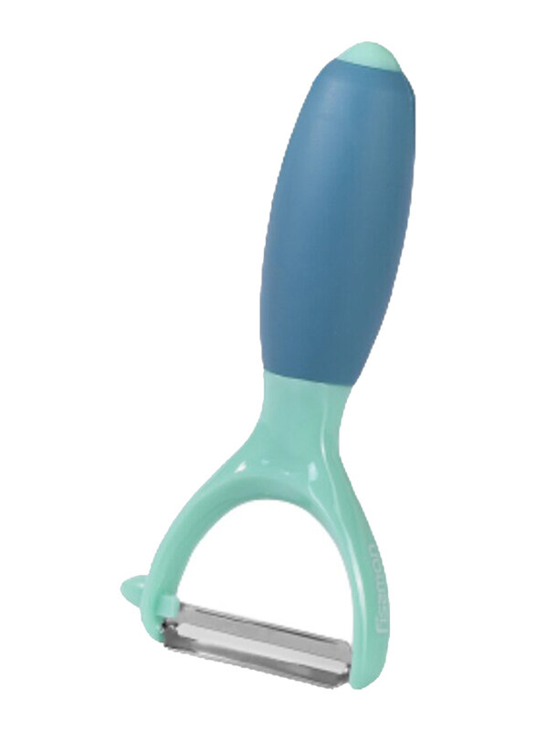 

Fissman 14cm Y-Shaped Vegetables and Fruits Peeler, Green/Blue
