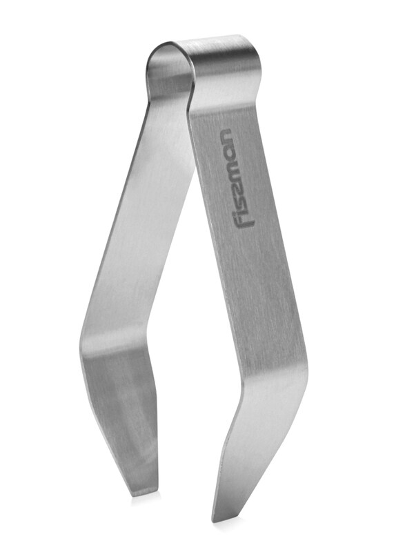 

Fissman 10cm Stainless Steel Fishbone Tweezers, Silver