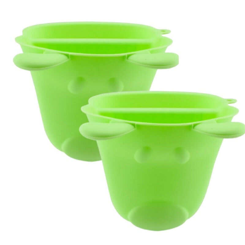 

Fissman 3-Piece Silicone Pot Holder Set with Puppy Head Shape, Green