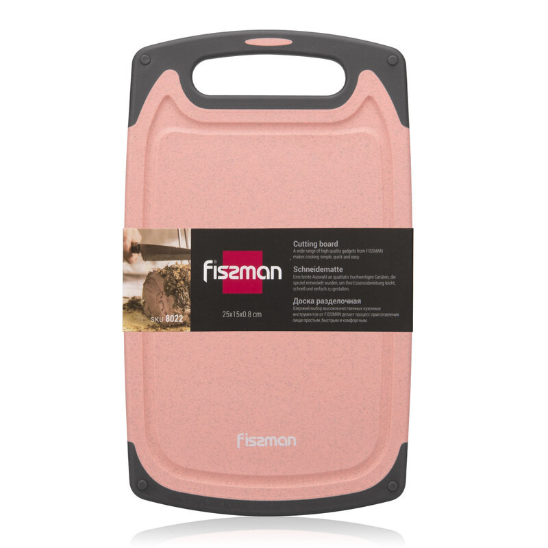 

Fissman 25cm Cutting Board, Pink