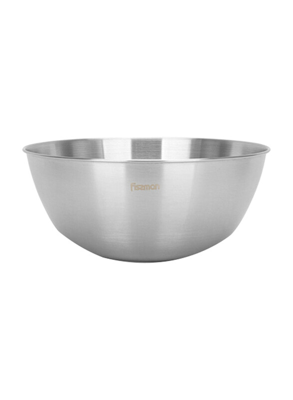 

Fissman 2L Stainless Steel Mixing Bowl, Silver