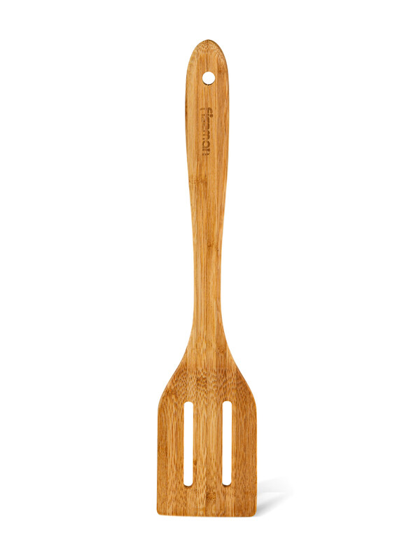 

Fissman 30cm Slotted Bamboo Turner, Brown