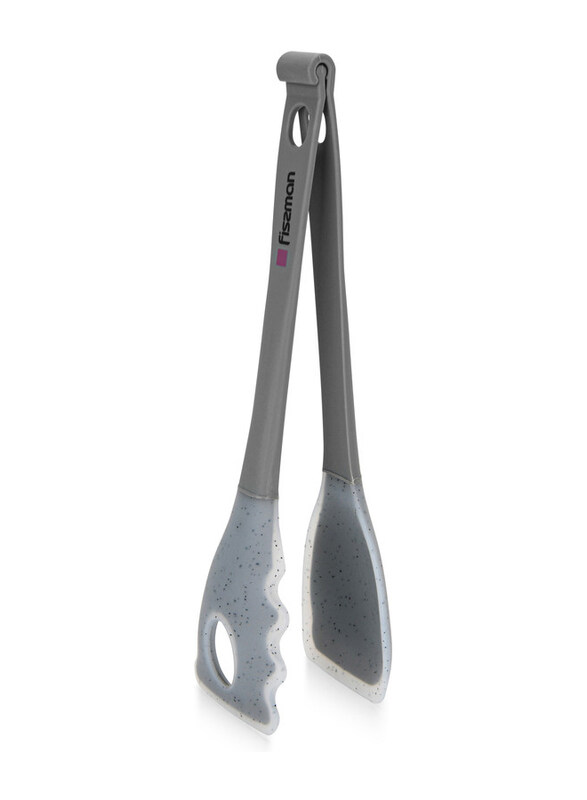 

Fissman 28 cm Multi-Purpose Tongs Mauris, Grey
