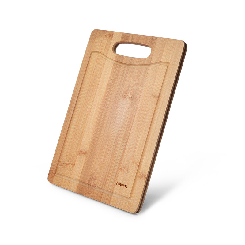 

Fissman 33cm Bamboo Cutting Board, Brown