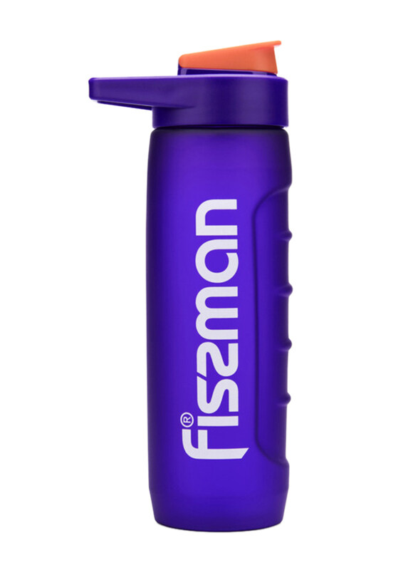 

Fissman 600ml Plastic Water Bottle, 9.5x23x6.5 cm