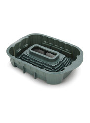 Fissman 35.5 cm Cake Mould, 35.5x25.5x8 cm, Green