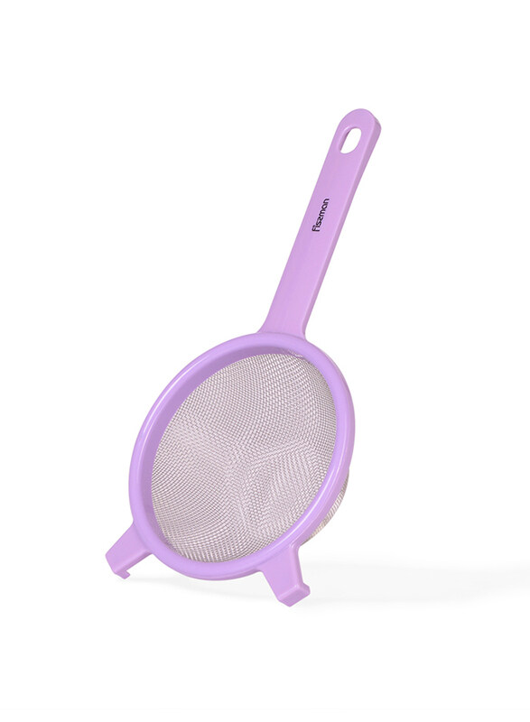 

Fissman 14cm Plastic Strainer with Handle, Lavender