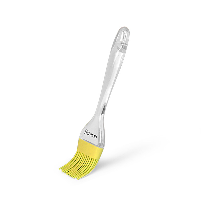 

Fissman Silicone Marinating Brush with Transparent Handle, Yellow