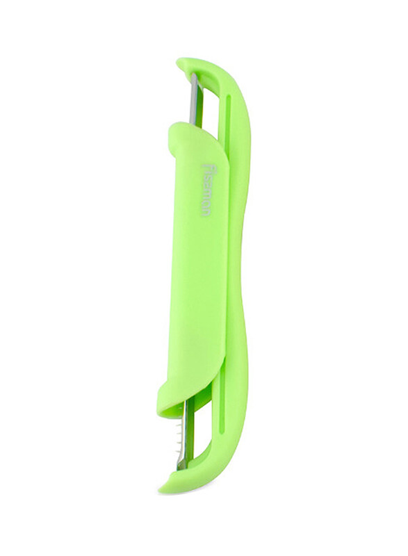 

Fissman 16cm Stainless Steel P-Peeler with 2 Blades, Green