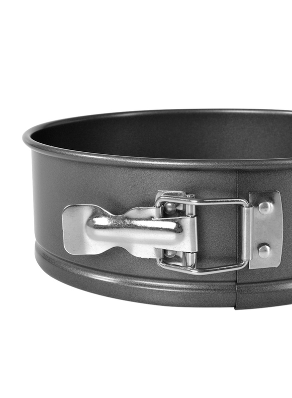 Fissman 20cm Non-Stick Coating Carbon Steel Round Springform Cake Pan, 5640, Grey