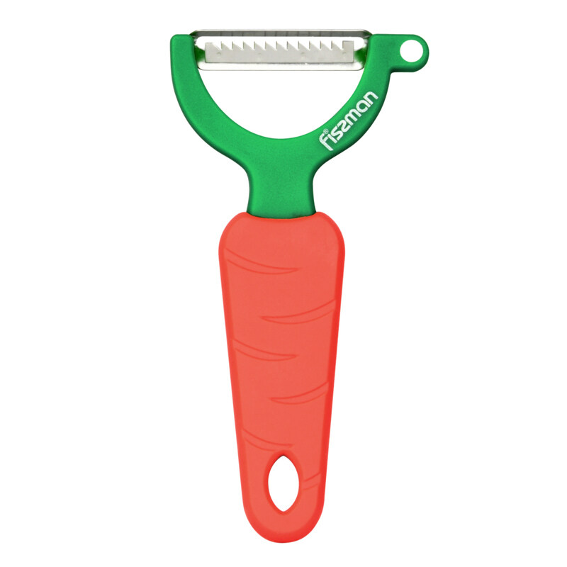 

Fissman 14cm Stainless Steel Y-shaped Peeler, Red