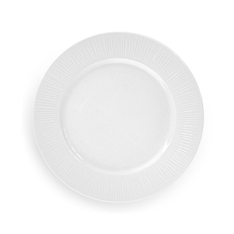 

Fissman 30cm Bellagio Porcelain Dinner Plate, White