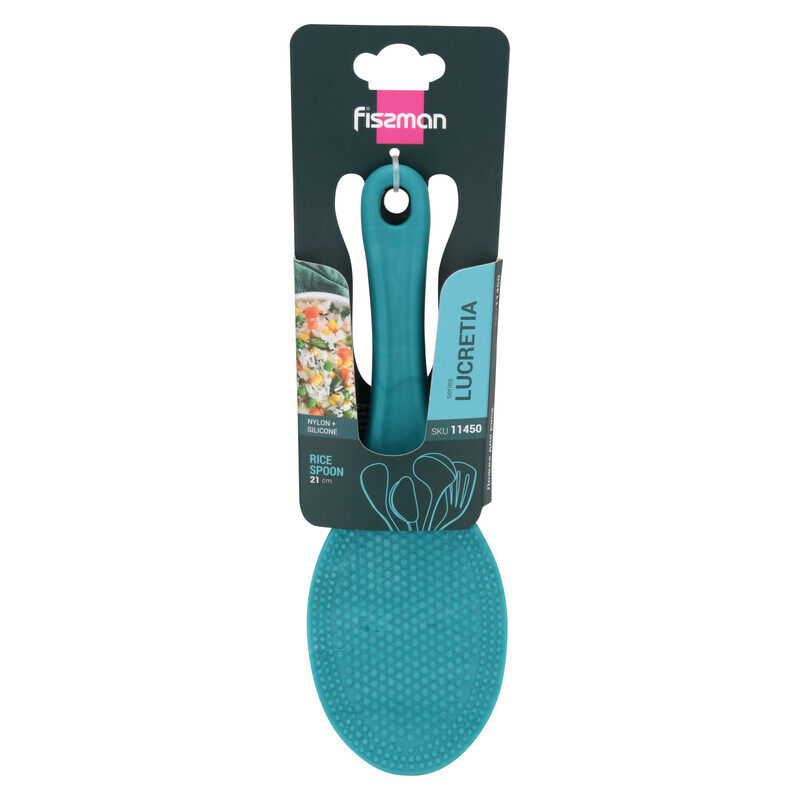 

Fissman 21cm Lucretia Nylon & Silicone Rice Spoon, Green