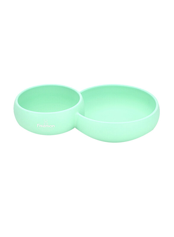 

Fissman 580ml Deep Bowl with Divided Two Sides, Mint