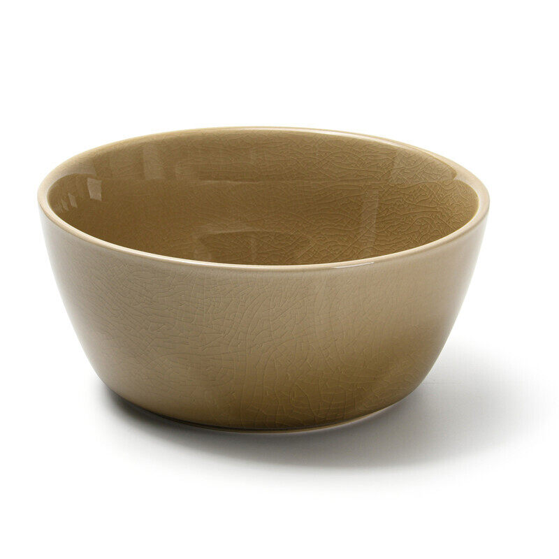 

Fissman 1.4 Ltr Crackle Ceramic Bowl, Beige