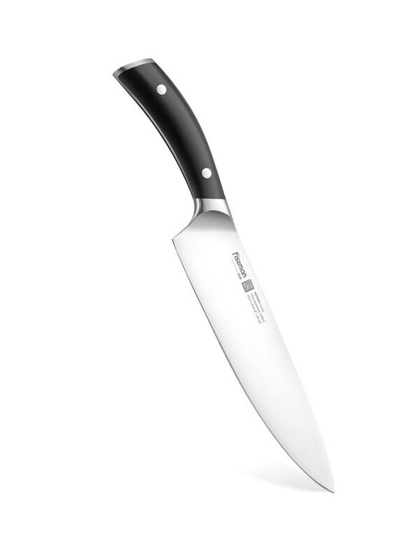 

Fissman 8-inch Koyoshi Stainless Steel Chef Knive, 2500, Black/Silver