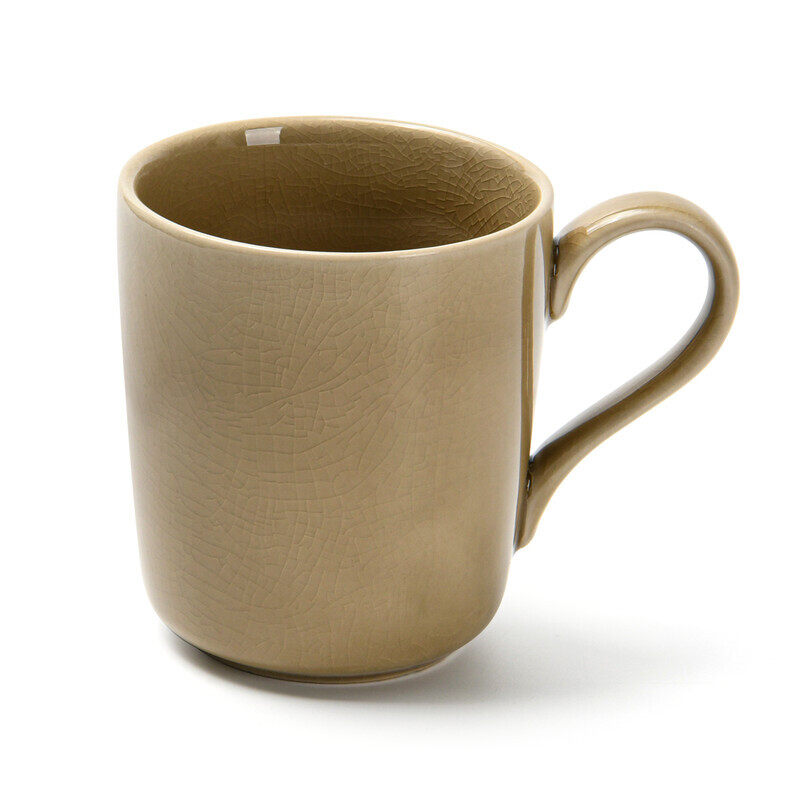 

Fissman 400ml Crackle Ceramic Cup, Beige