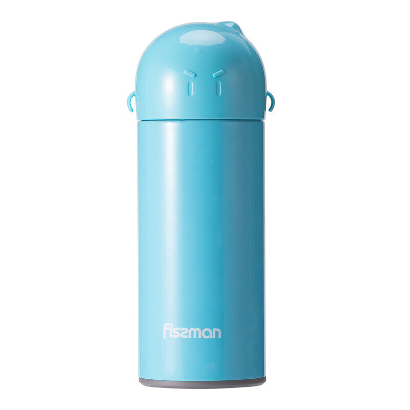 

Fissman Stainless Steel Double Wall Vacuum Bottle, Blue