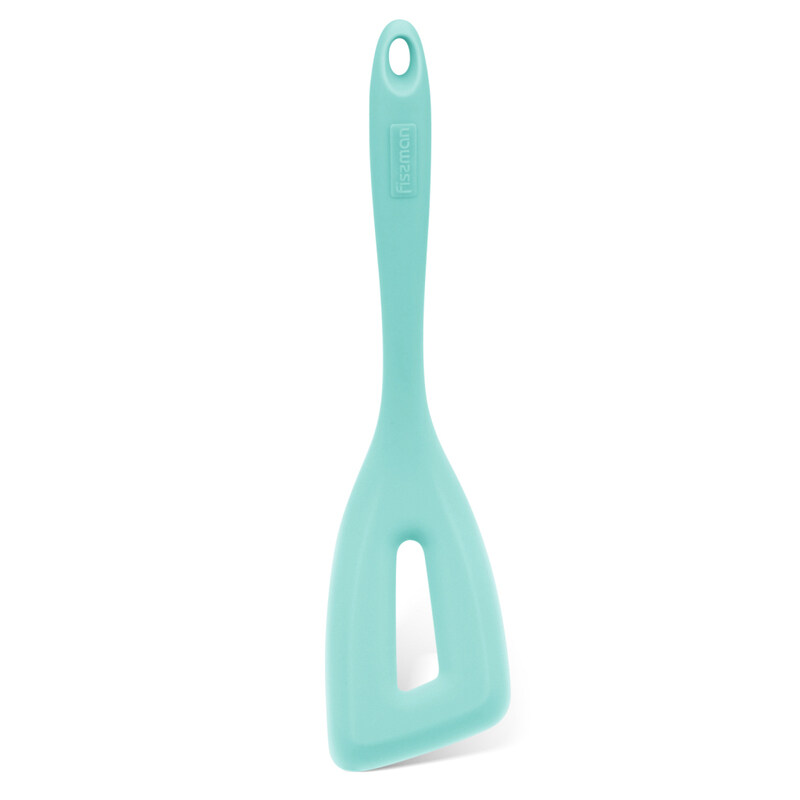 

Fissman 27cm Silicone Slotted Spatula/Turner, Mint Green