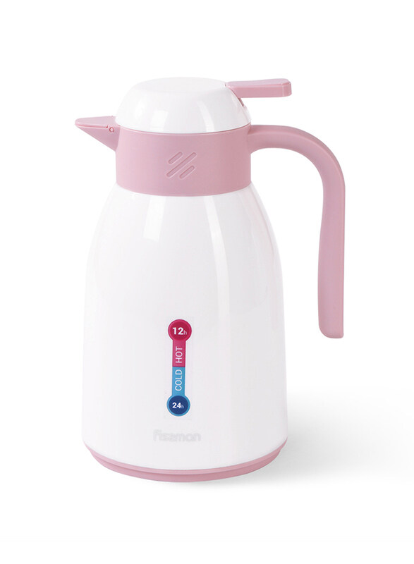 

Fissman 1000ml Insulated Jug Vacuum Flask, White