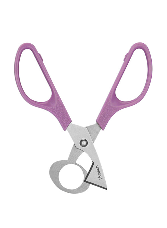 

Fissman Quail Egg Scissors, Purple