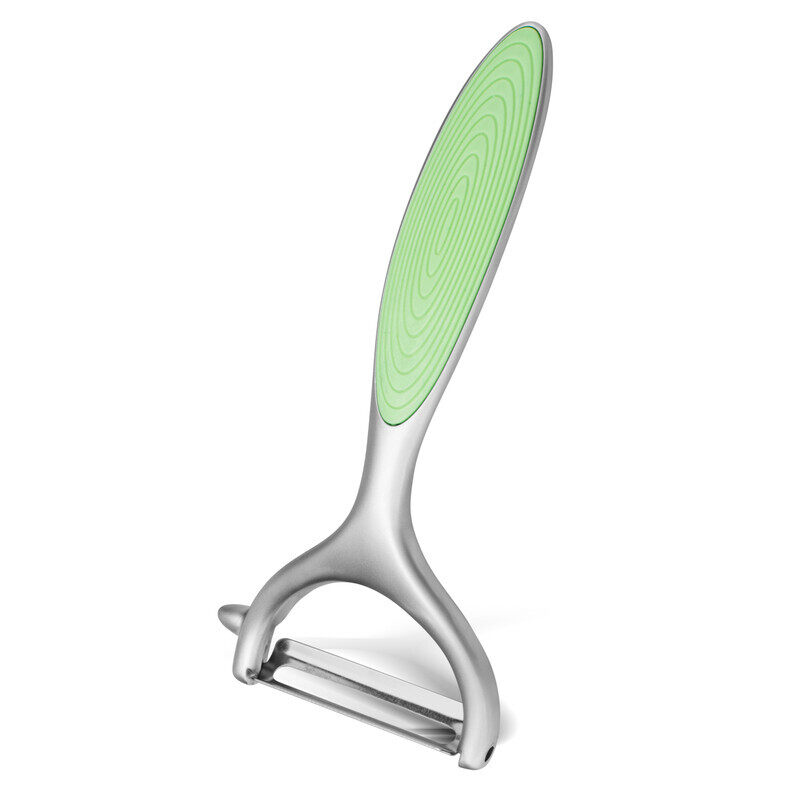 

Fissman Luminica Series Y-Shape Peeler for Fruits & Vegetables, Silver/Green