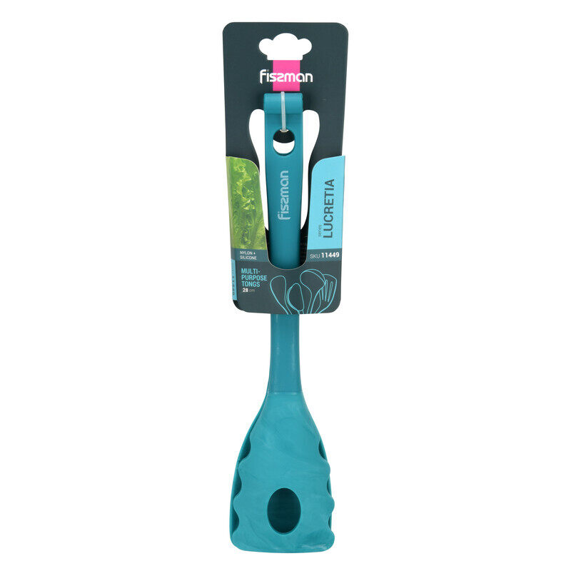 

Fissman 28cm Lucretia Series Multi-Purpose Silicone Tong, Green
