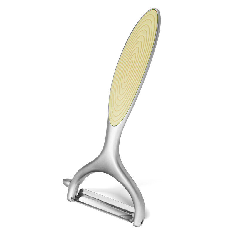 

Fissman Luminica Series Y-Shape Peeler for Fruits & Vegetables, Silver/Yellow