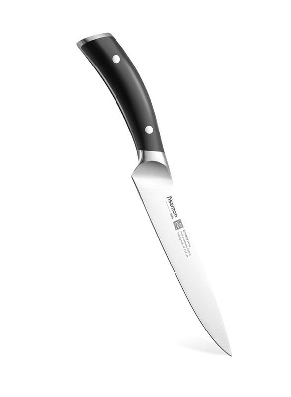 

Fissman 6-inch Koyoshi Stainless Steel Slicing Knive, 2505, Black/Silver