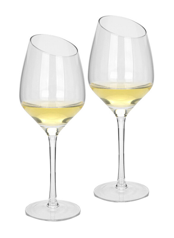 

Fissman 520ml 2-Piece White Wine Glasses Set, Clear
