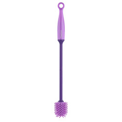 Fissman Silicone Bottle Cleaning Brush, Violet