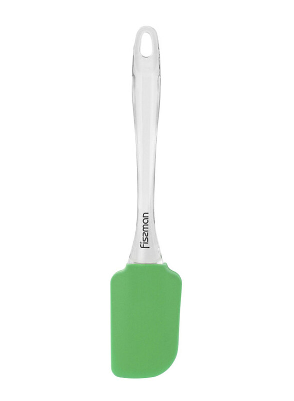 

Fissman 25cm Spatula with Transparent Handle, Green/Clear