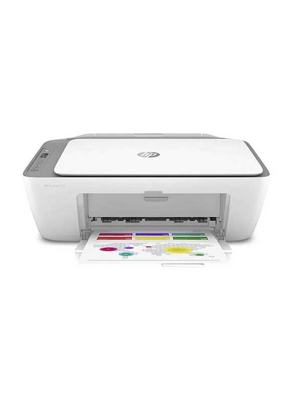 HP Deskjet 2720 All-in-One Printer, White
