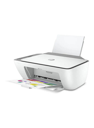 HP Deskjet 2720 All-in-One Printer, White