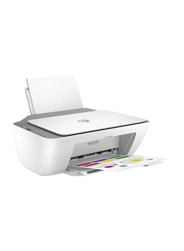 HP Deskjet 2720 All-in-One Printer, White