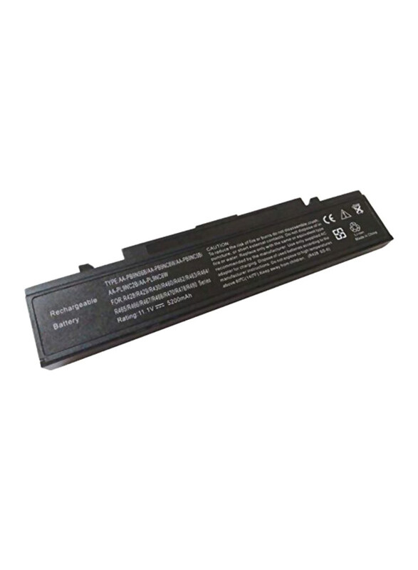 

Elivebuyind 5200 mAh Replacement Laptop Battery for Samsung NP-RV415-BD4BR, B07WS2N56L, Black